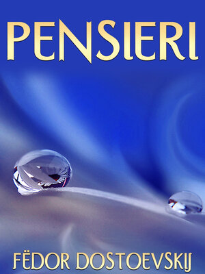 cover image of Pensieri